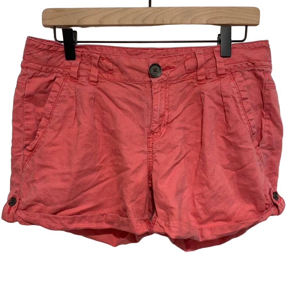 Express Pink Cotton Shorts Size 4